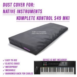 st3nD dust cover for Native Instruments Komplete Kontrol S49 Mk1 (waterproof)