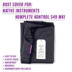 st3nD dust cover for Native Instruments Komplete Kontrol S49 Mk1, alternate product photo (waterproof)
