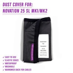 st3nD dust cover for Novation 25 SL Mk1 / Mk2, alternate product photo (synth)