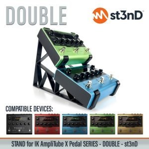 st3nD double 3D printed stand for IK Multimedia, AmpliTube X-Gear Pedal Series