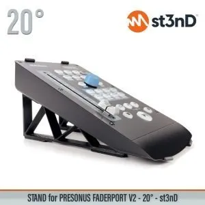 st3nD 3D printed stand for Presonus Faderport V2, 20 degree (controller)