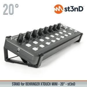 st3nD 3D printed stand for Behringer X-Touch Mini, 20 degree (studio device)