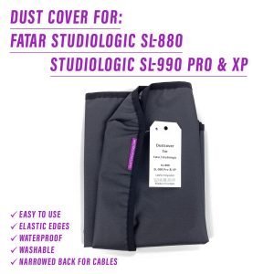 st3nD dust cover for Fatar Studiologic SL-880 / SL-990 PRO / SL-990 XP, alternate product photo (synth)