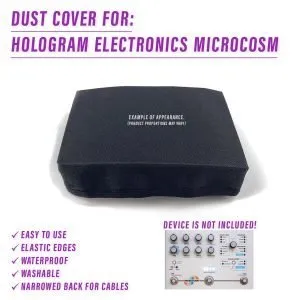 st3nD dust cover for Hologram Electronics Microcosm (synth)