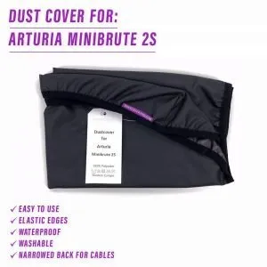 st3nD dust cover for Arturia MiniBrute 2S, alternate product photo (synth)