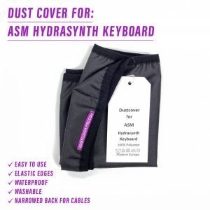 st3nD dust cover for ASM Hydrasynth Keyboard, alternate product photo (waterproof)