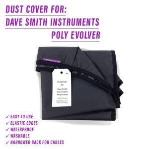 st3nD dust cover for DSI Poly Evolver, alternate product photo (synth)