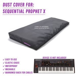 st3nD dust cover for Sequential Prophet X (synth)