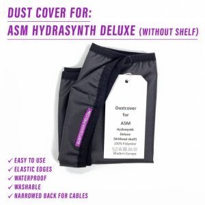 st3nD dust cover for ASM Hydrasynth Deluxe (without shelf), alternate product photo (waterproof)