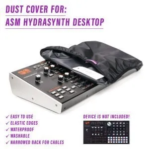st3nD dust cover for ASM Hydrasynth Desktop (waterproof)