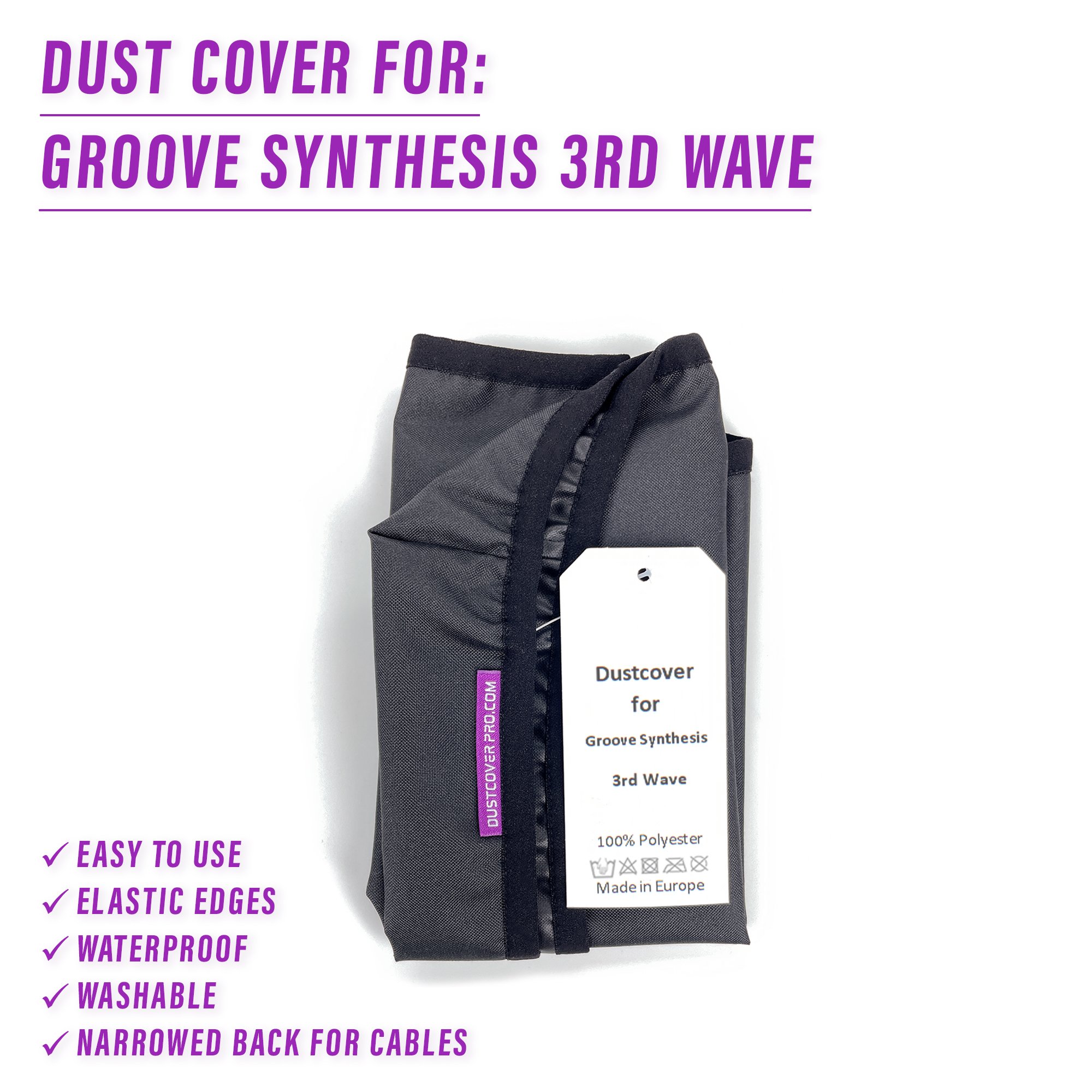 3rd Wave Keyboard dust cover dustcover dustcoverpro elastic Groove Synthesis polyphonic synth synth protection water resistant waterproof groove 3rd wave