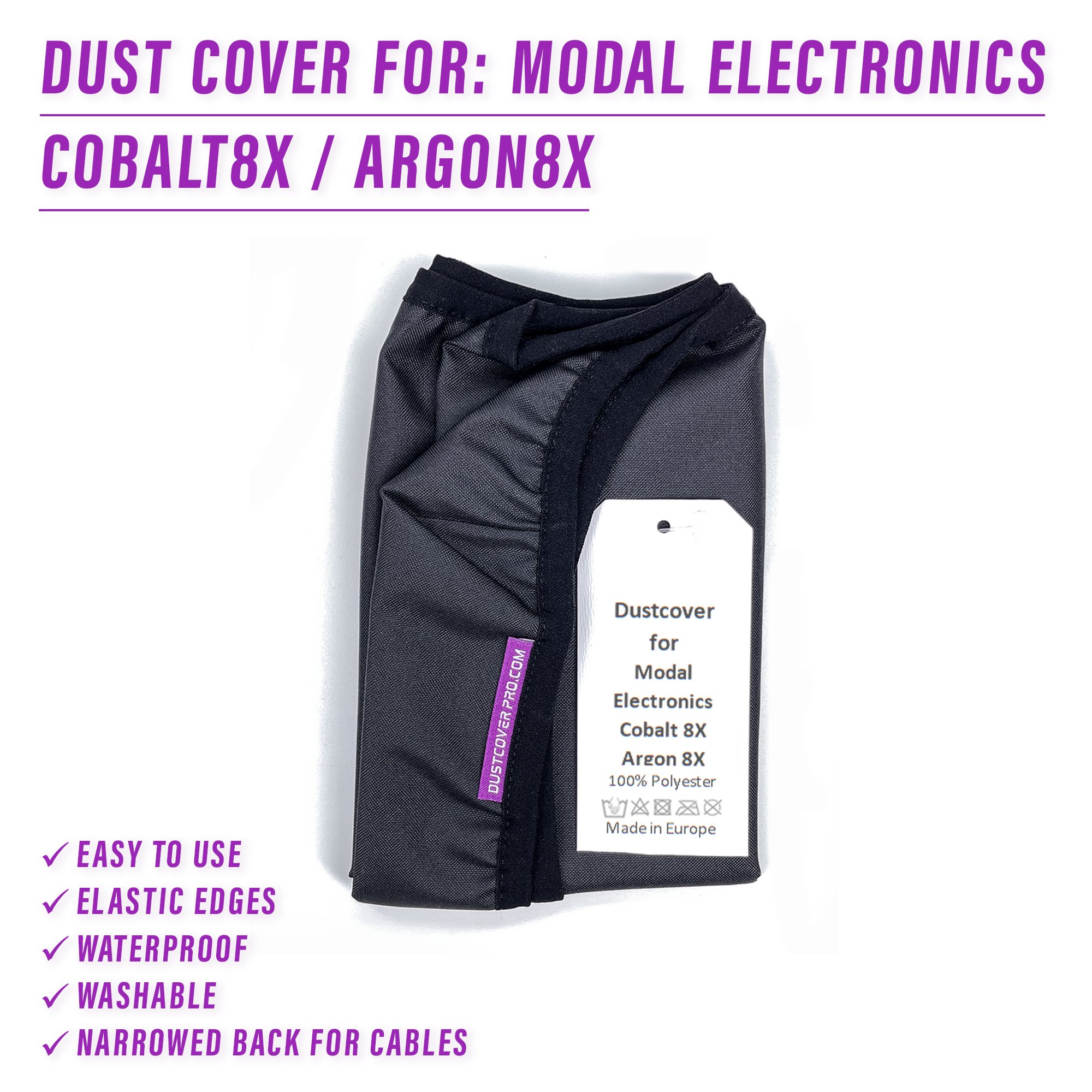 argon8x COBALT8X dust cover dustcover dustcoverpro elastic MODAL Argon8 MODAL COBALT8X MODAL Electronics synth synth protection water resistant waterproof