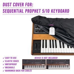 st3nD dust cover for Sequential Prophet 5 / Prophet 10 Keyboard (synth)