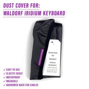 st3nD dust cover for Waldorf Iridium Keyboard, alternate product photo (synth)