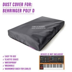 st3nD dust cover for Behringer Poly D (synth)