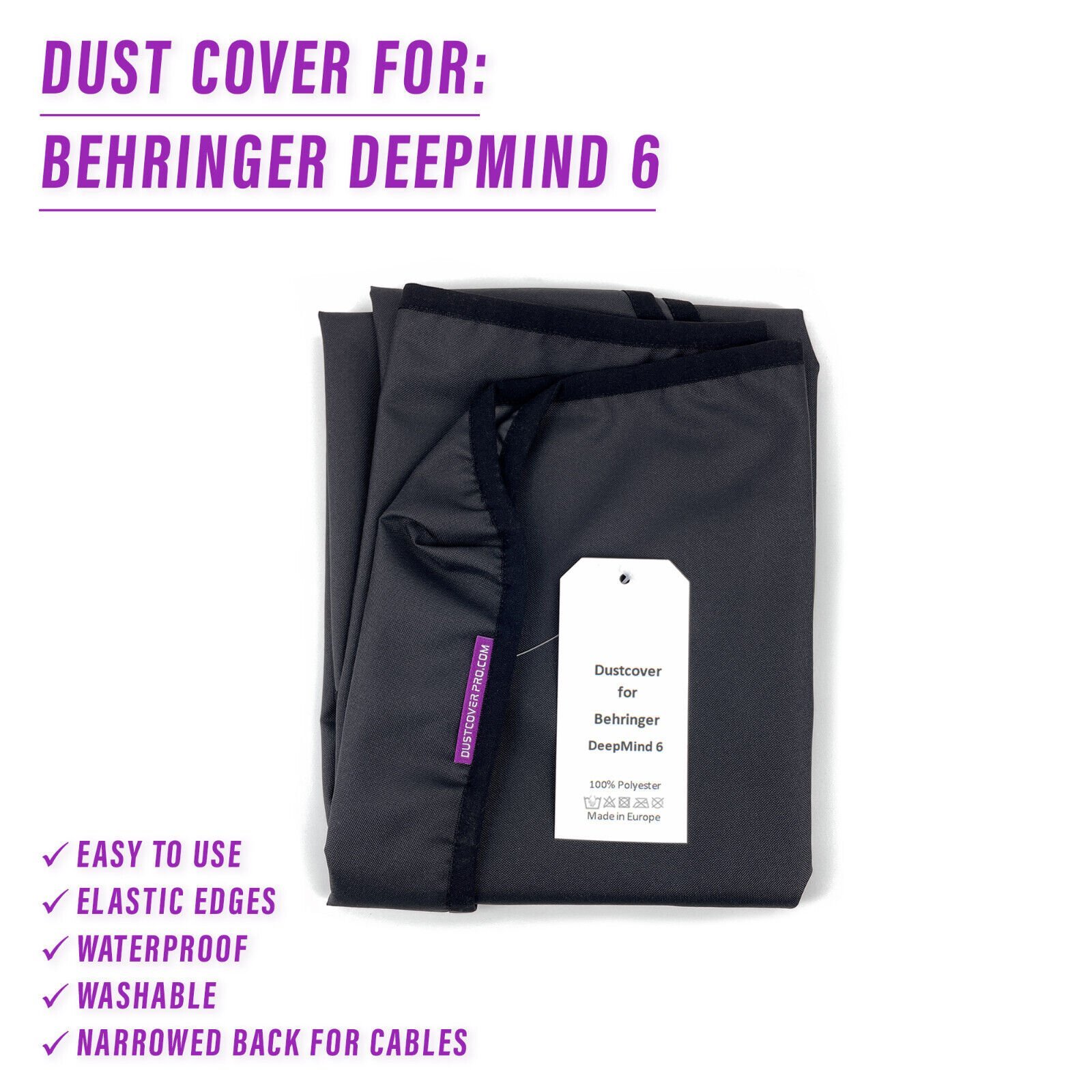 DUST COVER for Behringer Deepmind 6 / Deepmind 6X