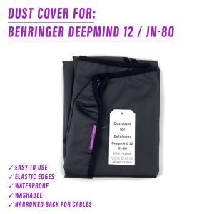 behringer BEHRINGER DEEPMIND 12X DEEPMIND 12X dust cover dustcover dustcoverpro elastic synth synth protection water resistant waterproof jn-80 jn80 behringer jn-80 12x
