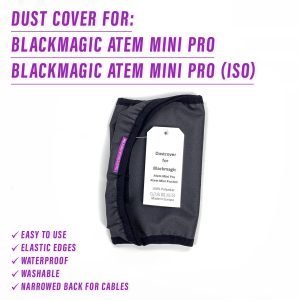 st3nD dust cover for Blackmagic Atem Mini Pro / Iso, alternate product photo (Blackmagic design)