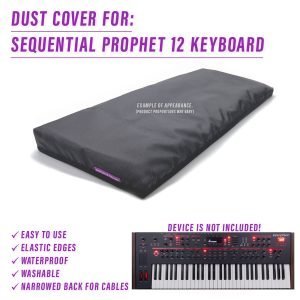 st3nD dust cover for DSI (Sequential) Prophet 12 Keyboard (waterproof)