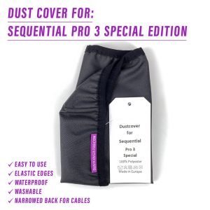 st3nD dust cover for Sequential Pro 3 Special Edition, alternate product photo (synth protection)