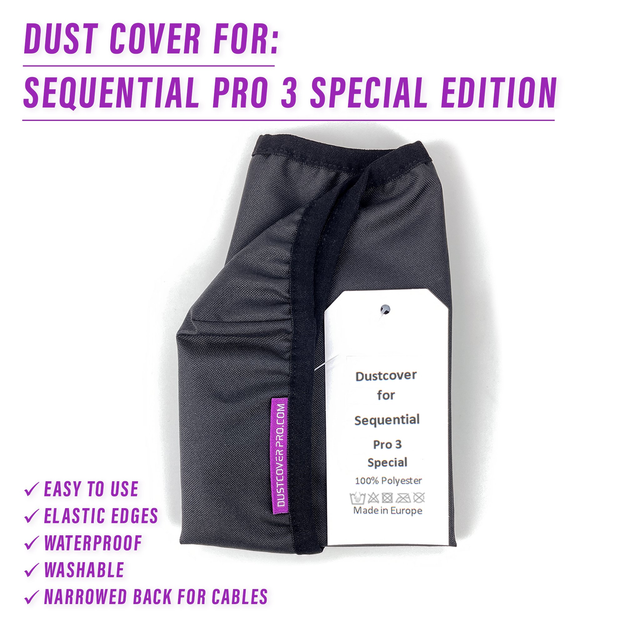 sequential, dave smiths, pro 3 SE, sequential pro 3 SE, sequential pro 3 special edition, dcp, dustcoverpro, dust cover