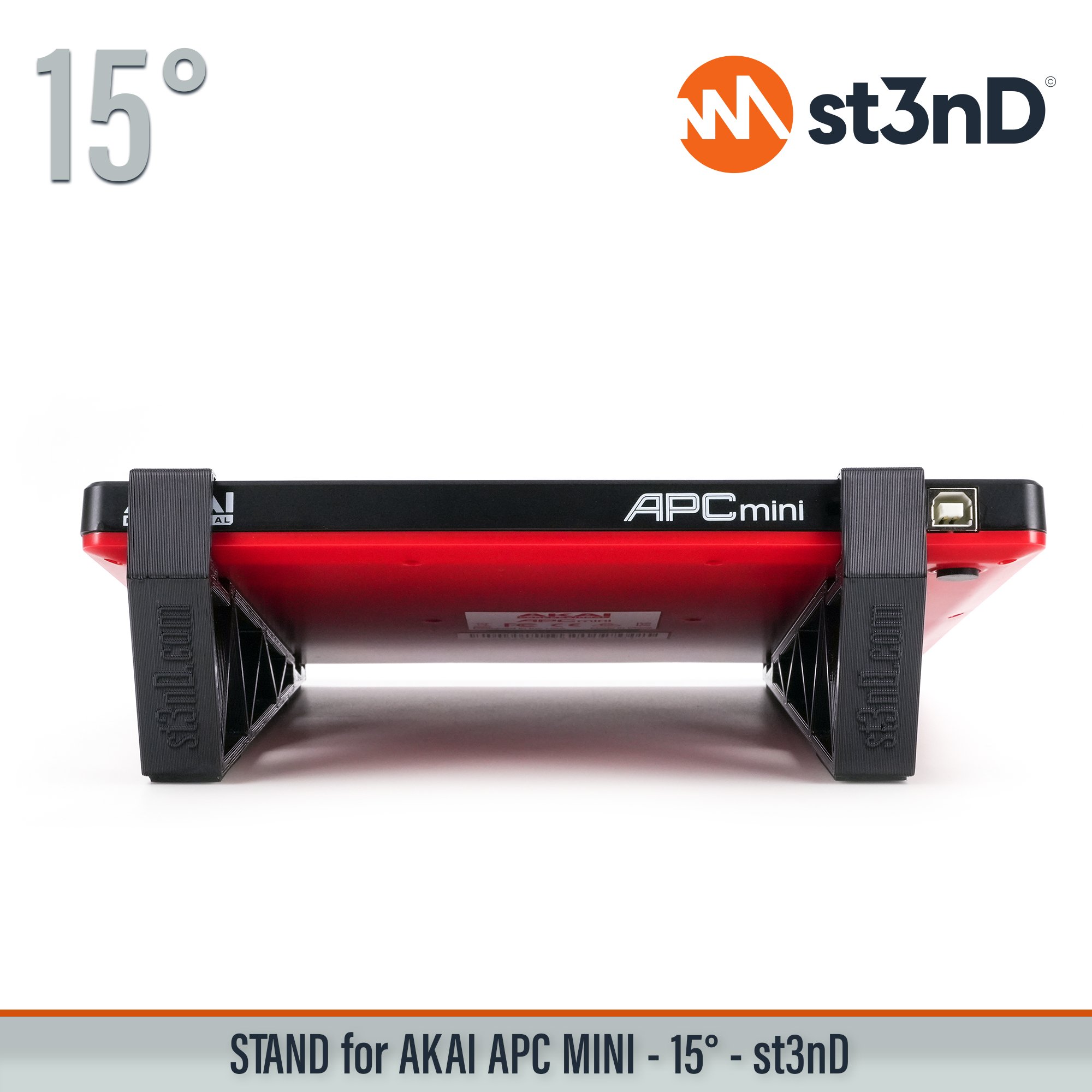 akai, akai apc, akai apc mini, apc mini, stand, st3nd, desktop stand, apc mini stand, 3d printed stand