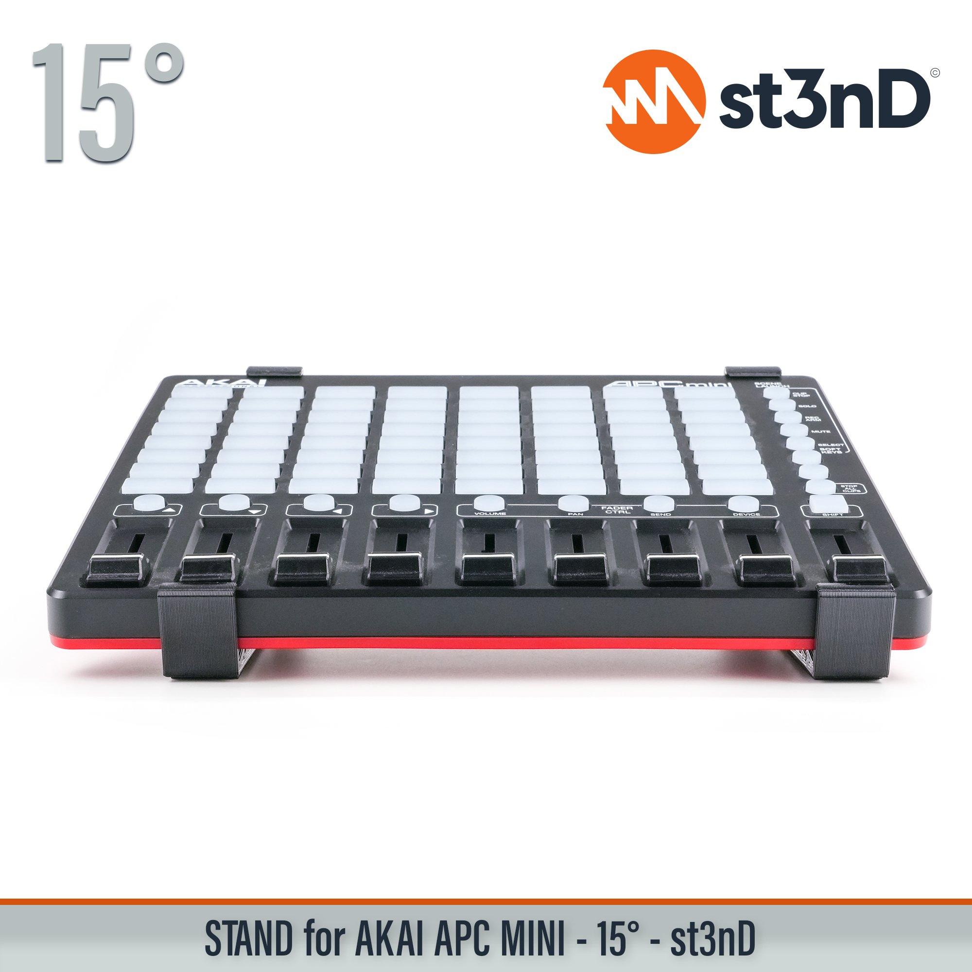 akai, akai apc, akai apc mini, apc mini, stand, st3nd, desktop stand, apc mini stand, 3d printed stand