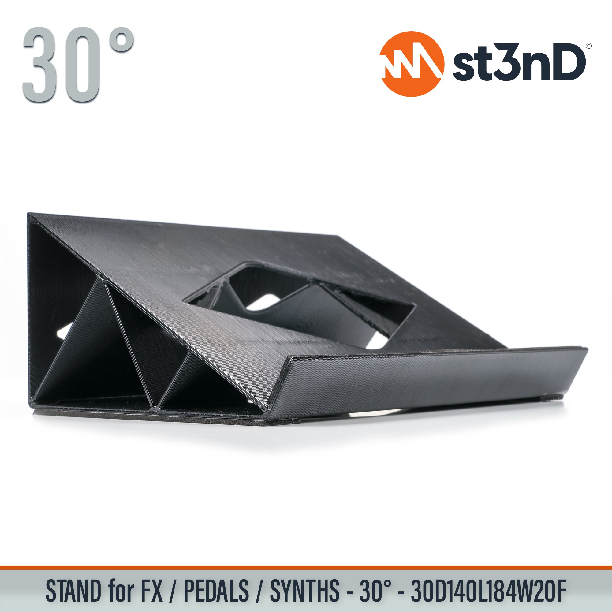 stand, st3nd, sturdy, synth, guitar pedal , fx pedal, synth stand, 3d printed stand
