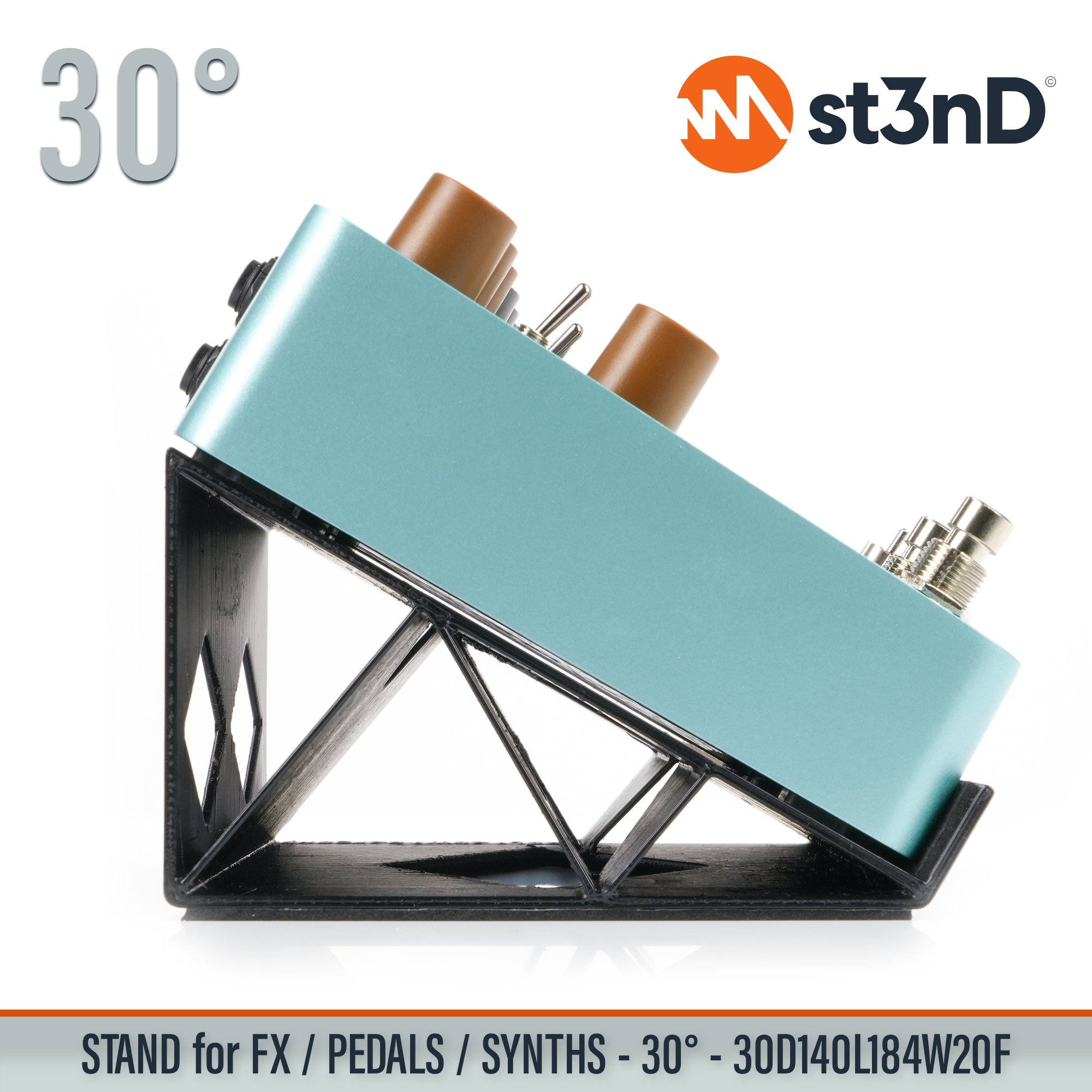stand, st3nd, sturdy, synth, guitar pedal , fx pedal, synth stand, 3d printed stand