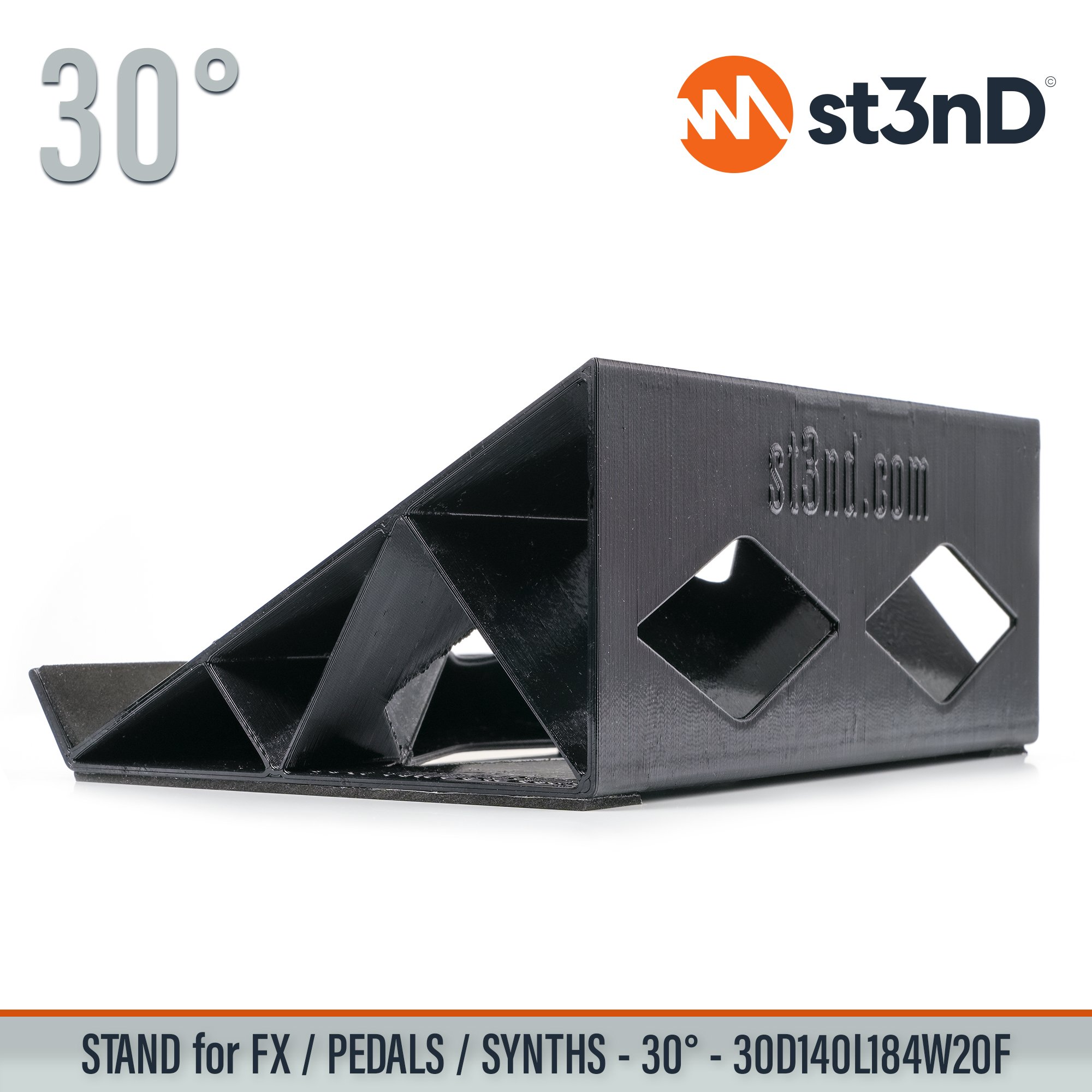 stand, st3nd, sturdy, synth, guitar pedal , fx pedal, synth stand, 3d printed stand