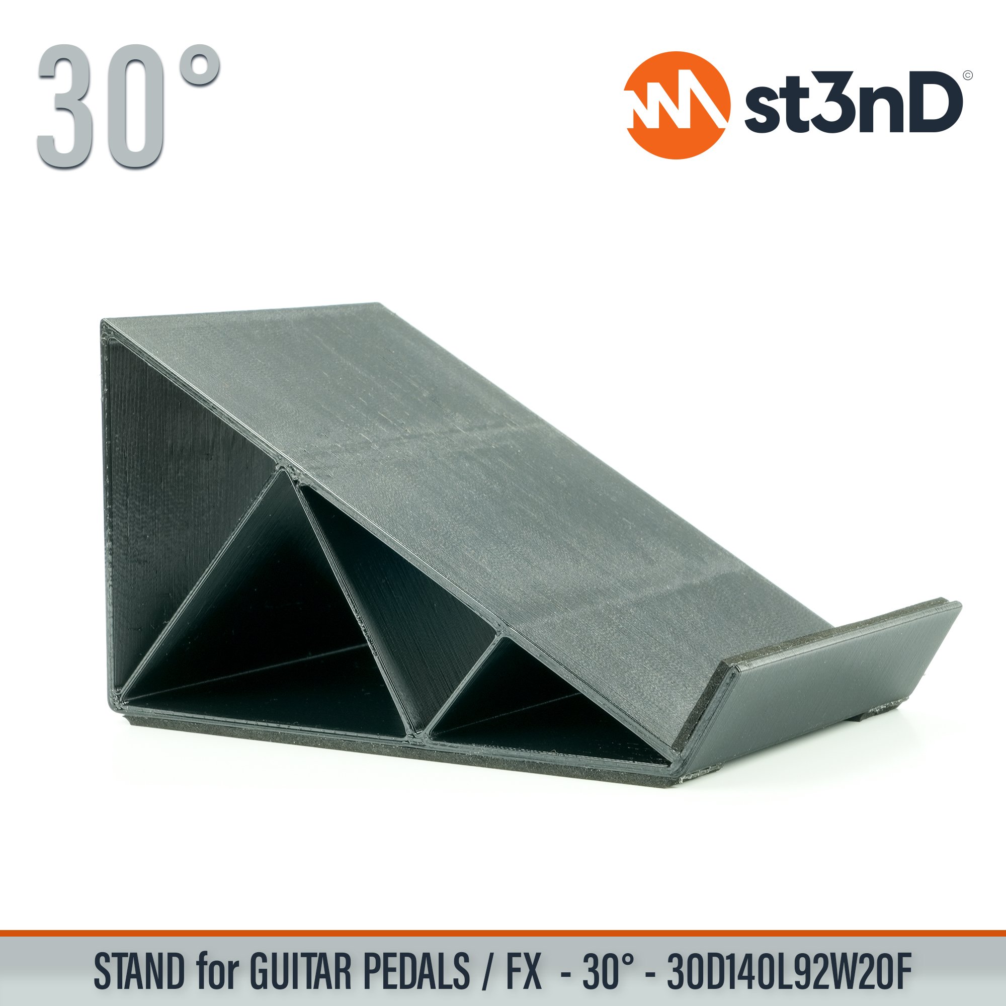 3d printed stand fx pedal guitar pedal st3nD stand sturdy synth synth stand