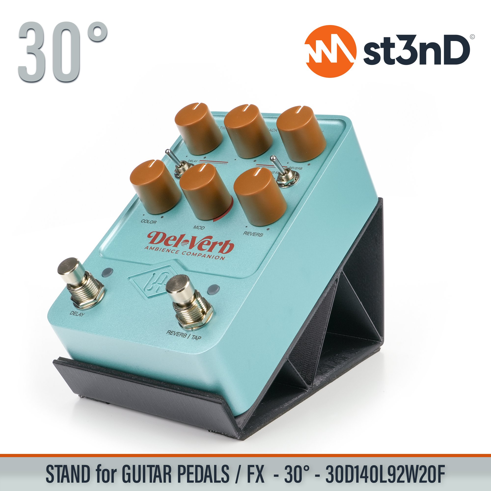 3d printed stand fx pedal guitar pedal st3nD stand sturdy synth synth stand