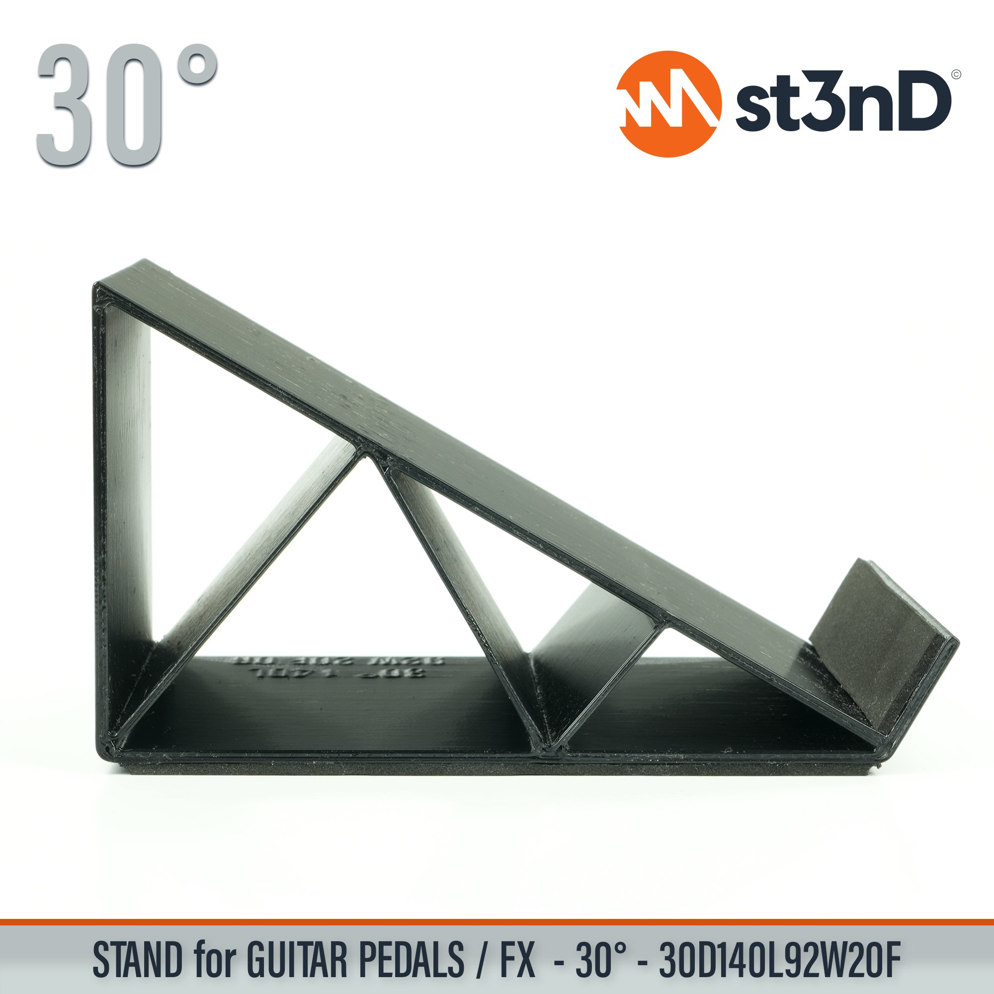 3d printed stand fx pedal guitar pedal st3nD stand sturdy synth synth stand