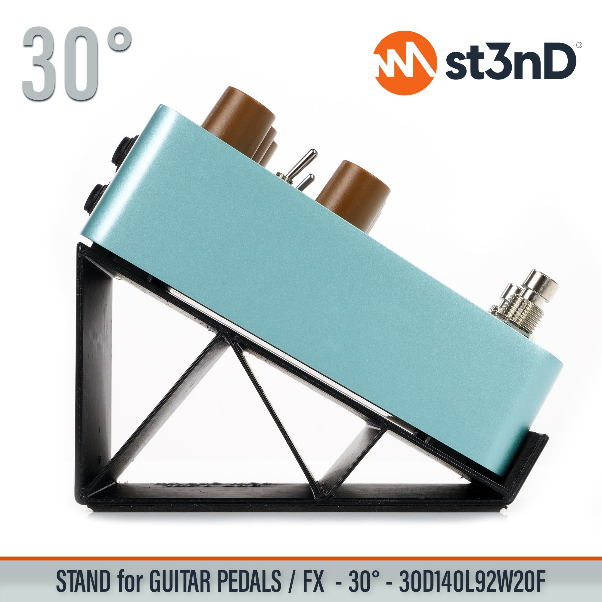 3d printed stand fx pedal guitar pedal st3nD stand sturdy synth synth stand