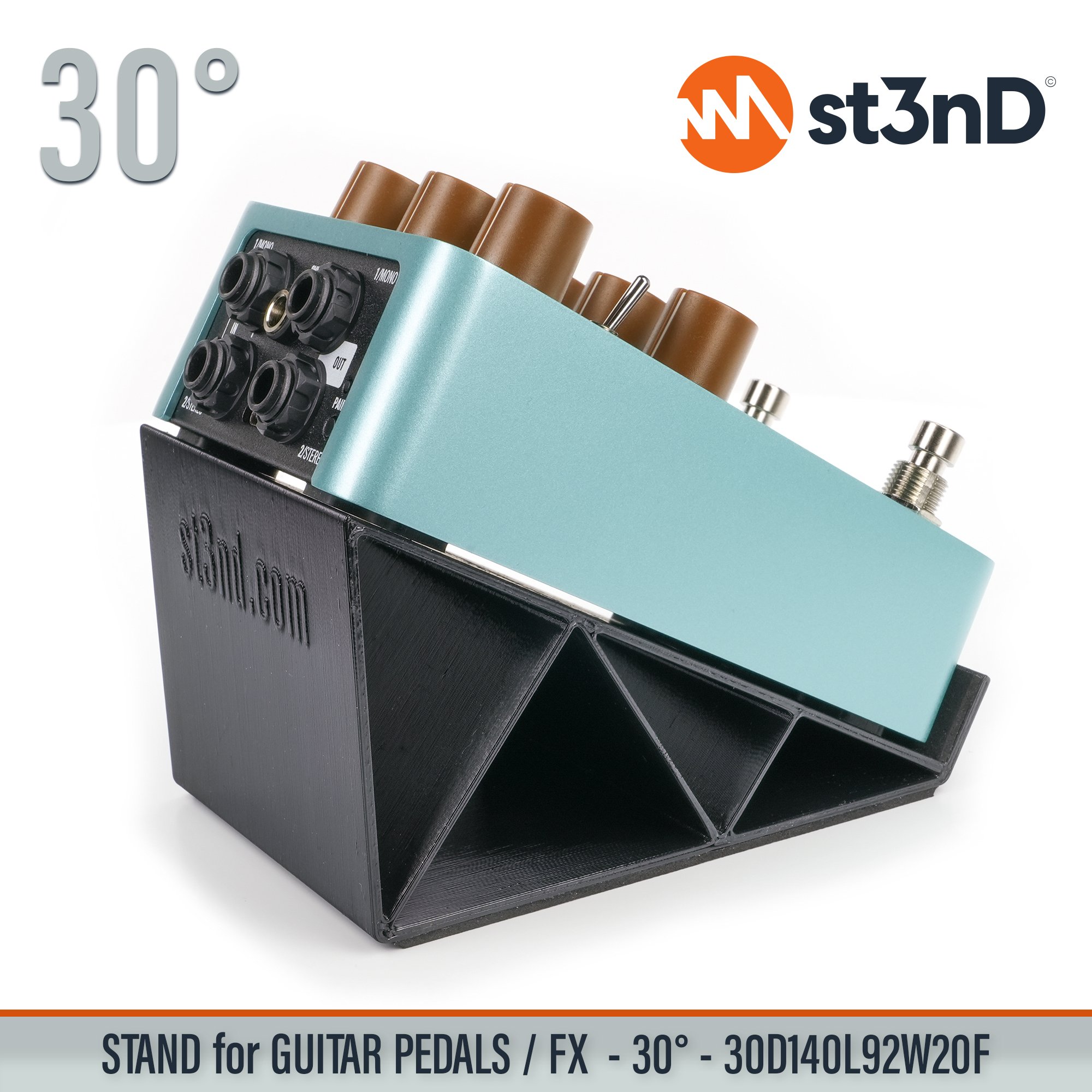 3d printed stand fx pedal guitar pedal st3nD stand sturdy synth synth stand
