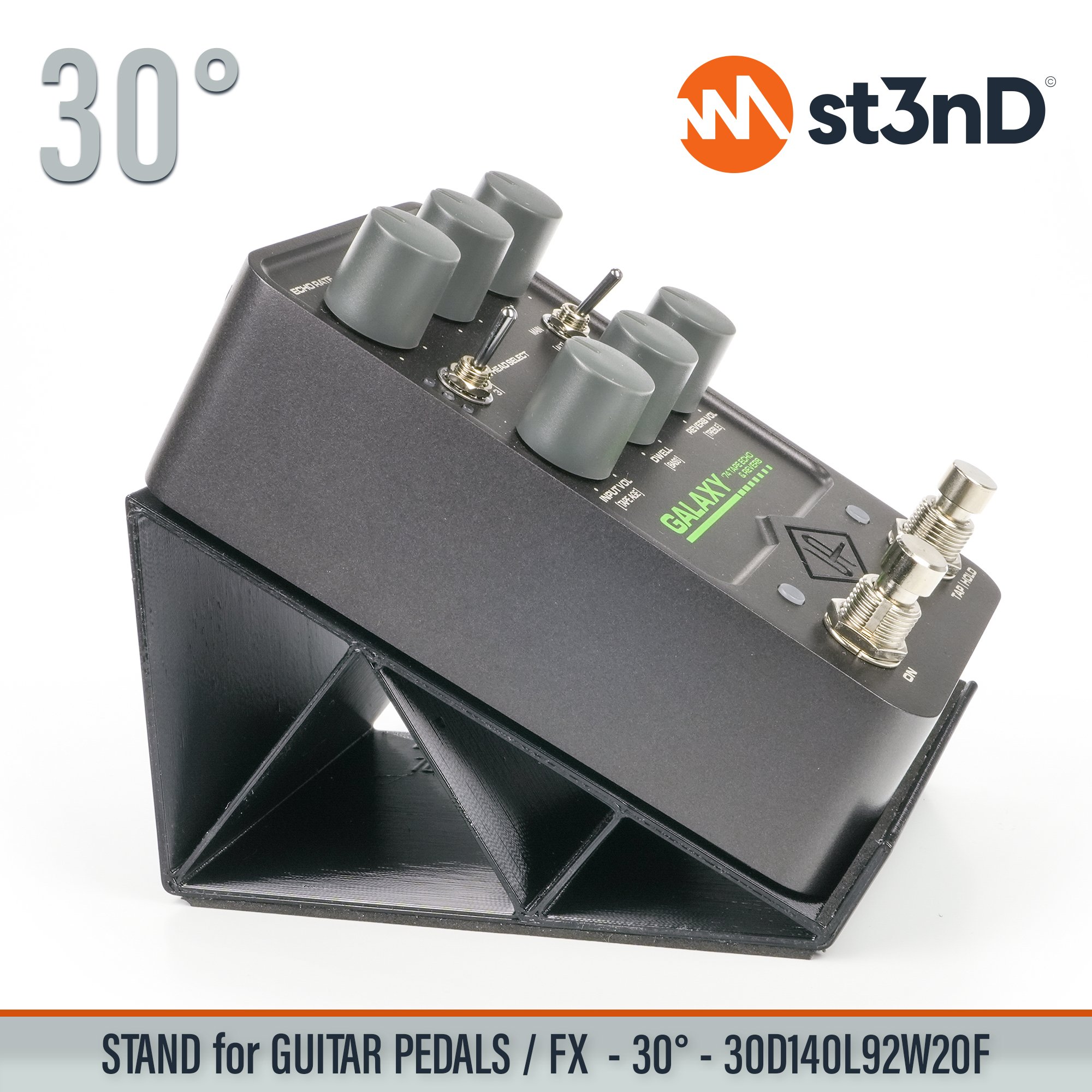 3d printed stand fx pedal guitar pedal st3nD stand sturdy synth synth stand