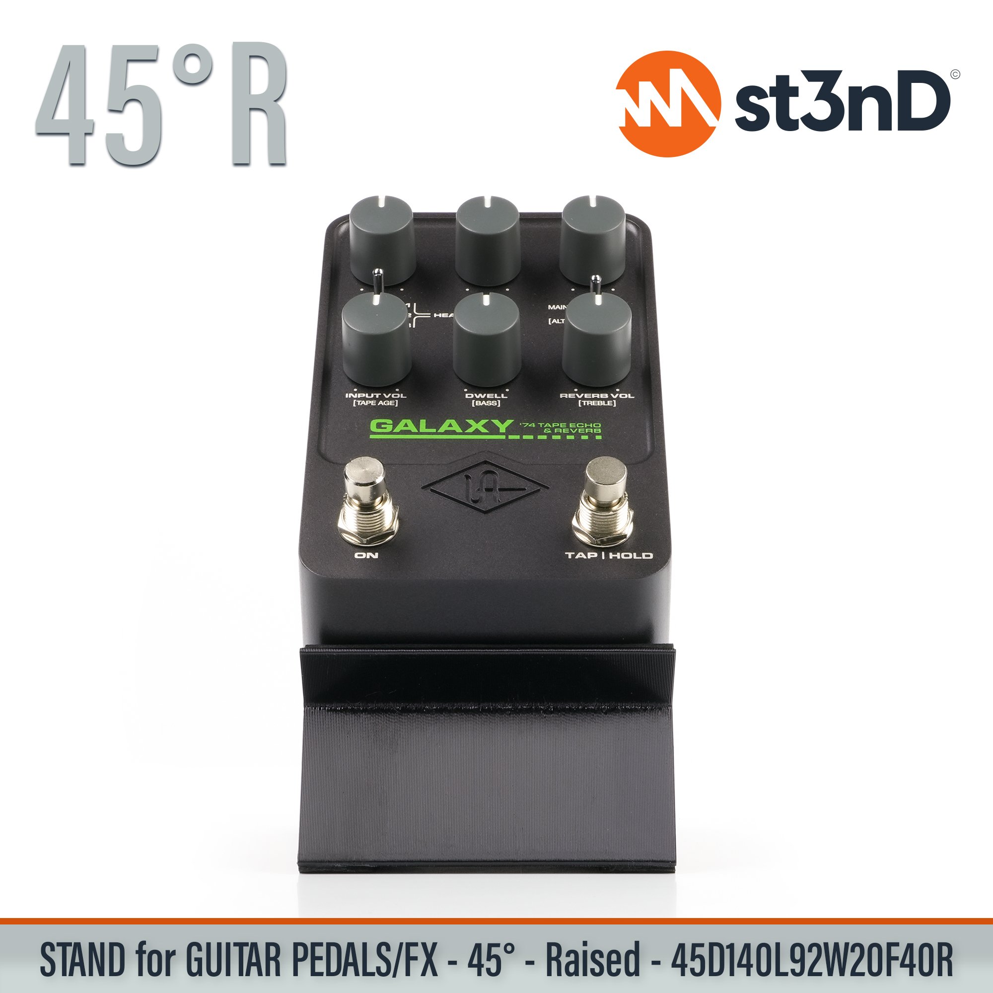 3d printed stand fx pedal guitar pedal st3nD stand sturdy synth synth stand raised stand