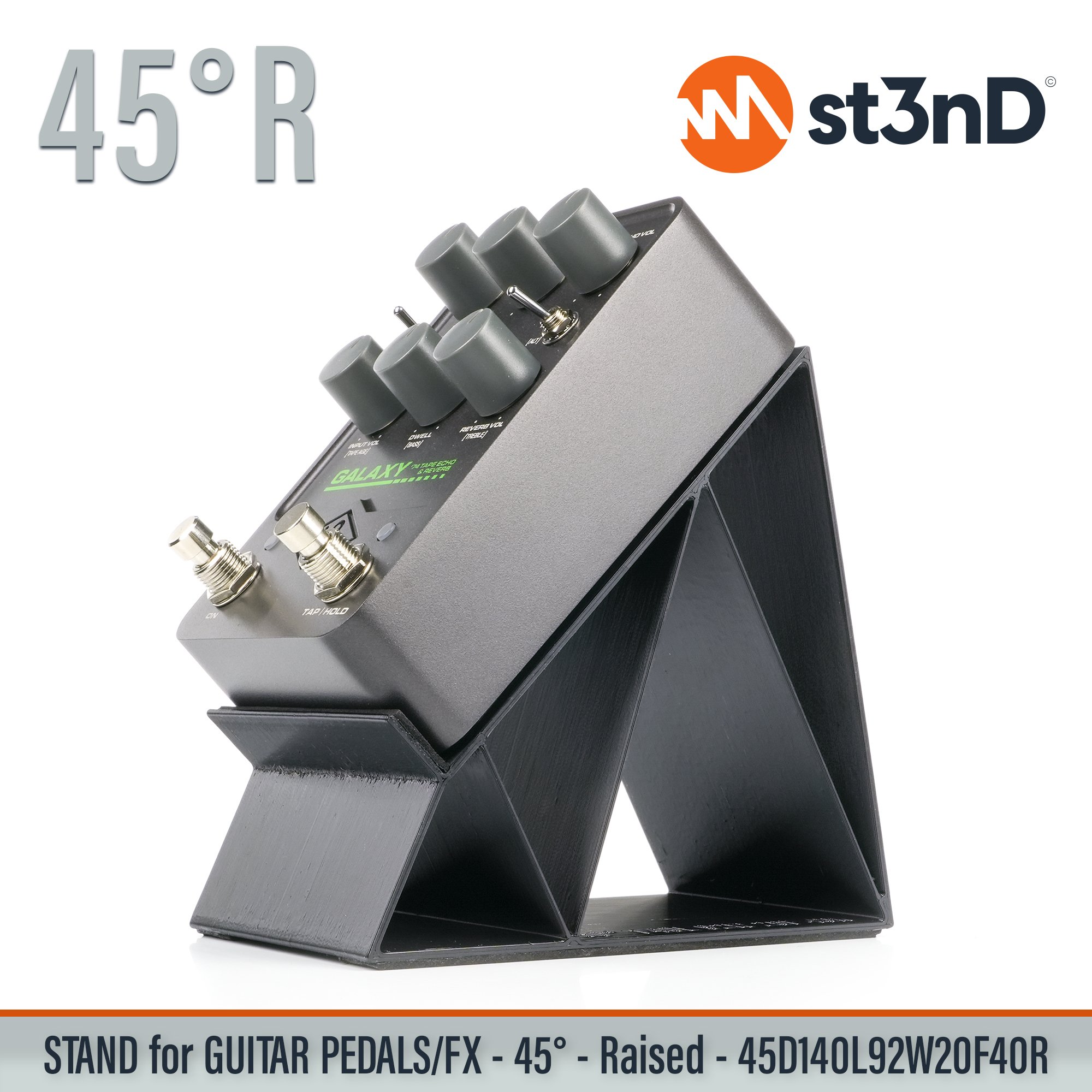 3d printed stand fx pedal guitar pedal st3nD stand sturdy synth synth stand raised stand