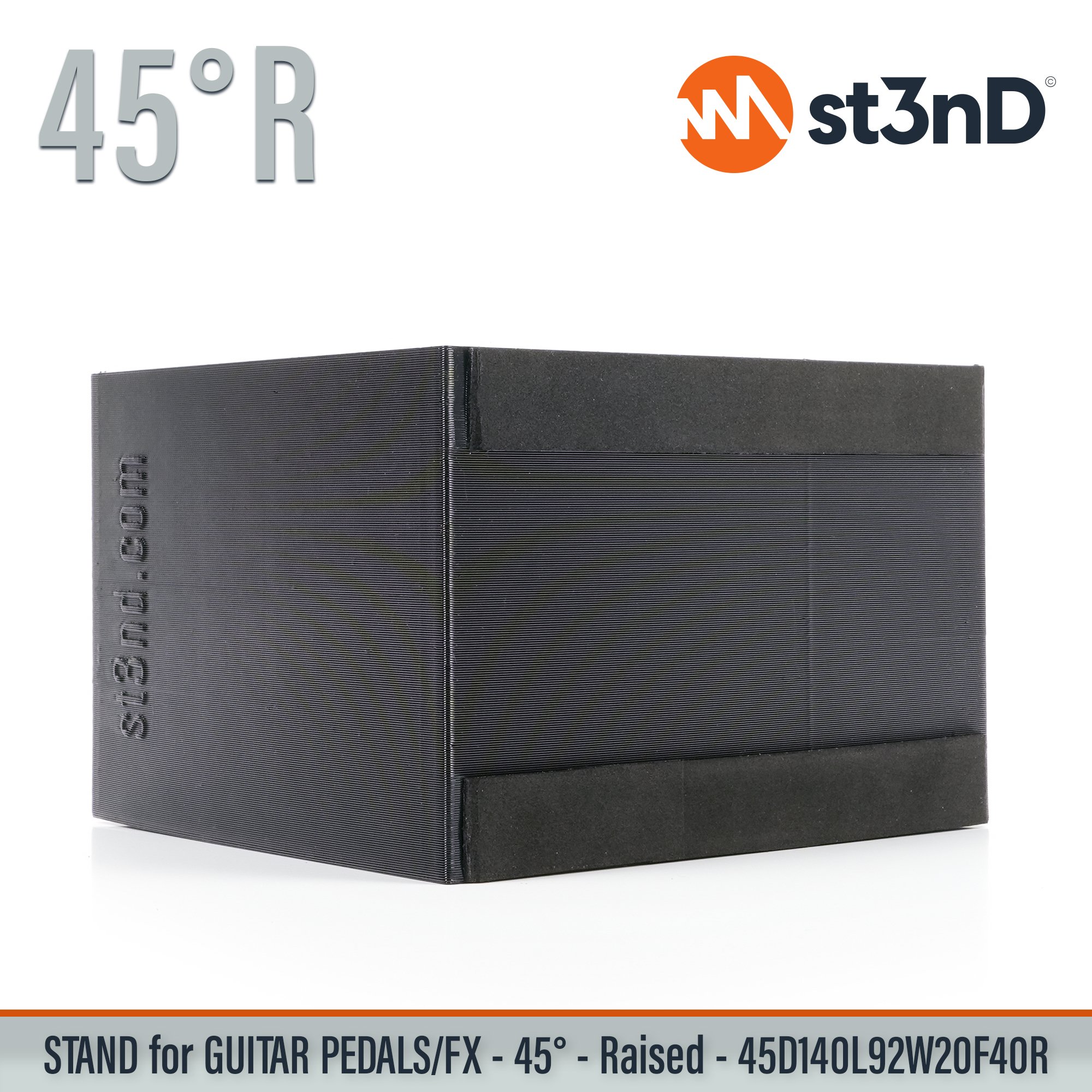 3d printed stand fx pedal guitar pedal st3nD stand sturdy synth synth stand raised stand