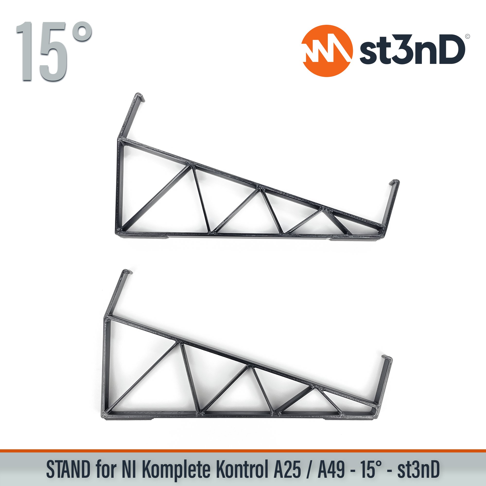 komplete komplete kontrol Komplete Kontrol A25 kontrol native instruments ni portable st3nD stable stand strong studio gear sturdy tilted Komplete Kontrol A49 A61 midi keyboard midi controller