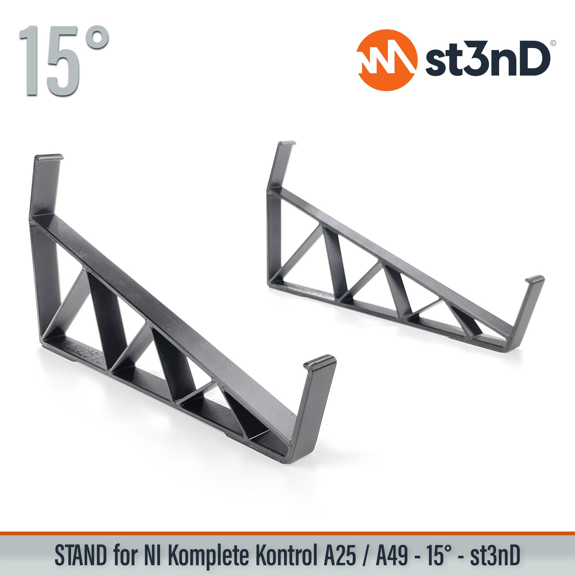 komplete komplete kontrol Komplete Kontrol A25 kontrol native instruments ni portable st3nD stable stand strong studio gear sturdy tilted Komplete Kontrol A49 A61 midi keyboard midi controller