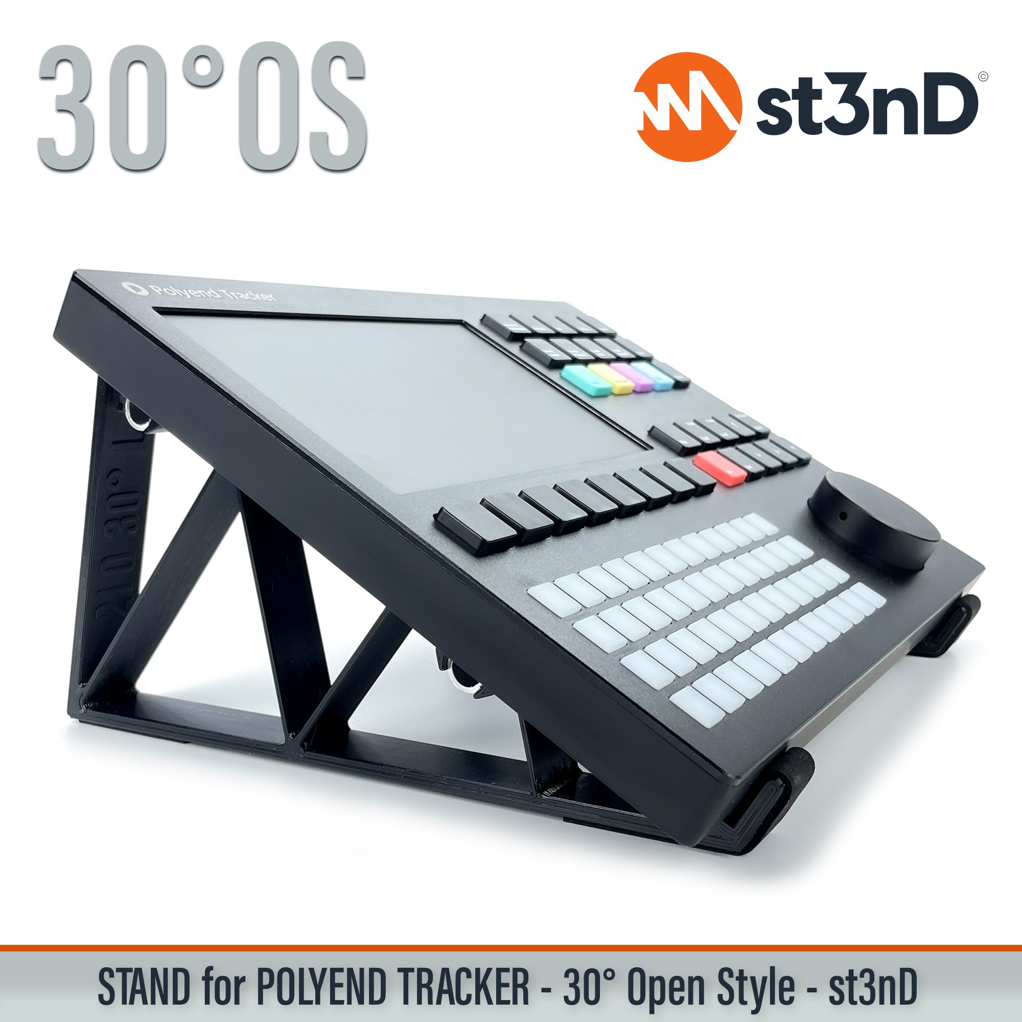 polyend tracker stand 30 degrees 3d printed