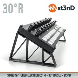 st3nD 3D printed stand for Torso Electronics T-1, 30 degree, raised by 40 mm (sequencer)