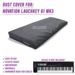 st3nD dust cover for Novation Launchkey 61 Mk3 (synth)