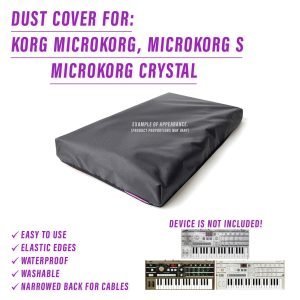 st3nD dust cover for KORG Microkorg / Microkorg S / Microkorg Crystal (synth)