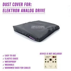 st3nD dust cover for Elektron Analog Drive (synth)