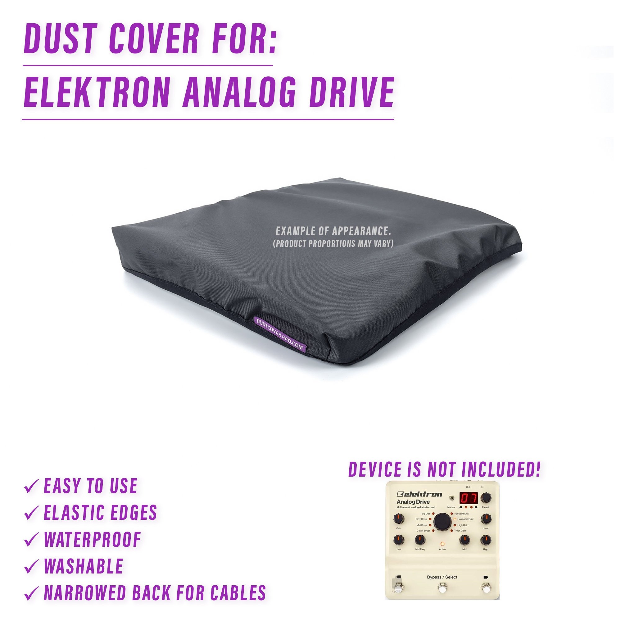 DUST COVER for Elektron Analog Drive