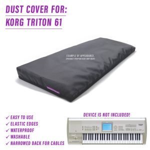 st3nD dust cover for Korg Triton 61 (synth)
