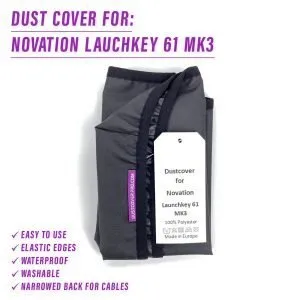 st3nD dust cover for Novation Launchkey 61 Mk3, alternate product photo (synth)
