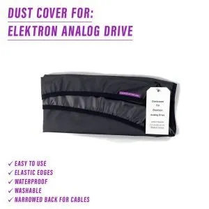 st3nD dust cover for Elektron Analog Drive, alternate product photo (synth)